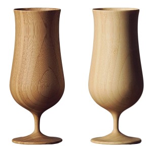 RIVERET 竹製 ビールグラス ビアベッセル 日本製 木製 食器 グラス 天然素材 単品
