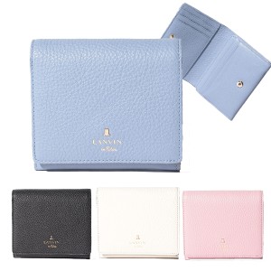 ランバンオンブルー 財布 レディース 二つ折りBOX財布 LANVIN en Bleu メラニー 牛革 483222