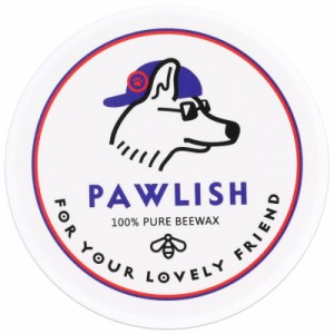 PAWLISH パウリッシュ 肉球クリーム 犬 猫 ヒアルロン酸入 完全無添加 舐めても安心 蜜蝋 みつろう シアバター ホホバオイル 日本製 20g