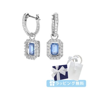 スワロフスキー SWAROVSKI Millenia フープピアス オクタゴンカット ブルー 5619500 