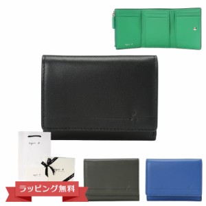 アニエスベー 財布 メンズ 三つ折り財布 牛革 WAH06-01 agnesb.VOYAGE ボヤージュ