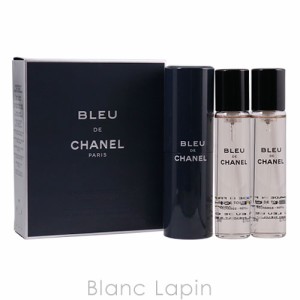 【ミニサイズセット】 シャネル CHANEL ブルードゥシャネル EDT ツィスト＆スプレイ 20mlx3 [078008]