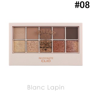 〔ポイント5％〕クリオ CLIO プロアイパレット #08 INTO LACE イントゥレース 0.6gx10 [597917/979853]