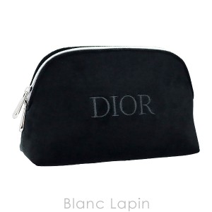 【ノベルティ】 クリスチャンディオール Dior ハーフムーンコスメポーチ #ブラック [700665]