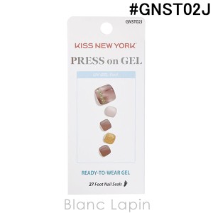 キスニューヨーク KISS NEW YORK プレスオンジェルフット #GNST02J 24枚 [716531]