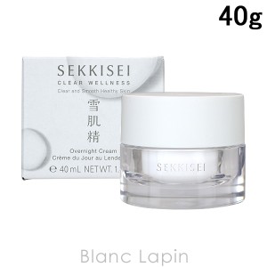 コーセー 雪肌精クリアウェルネス SEKKISEI CLEAR WELLNESS オーバーナイトクリーム 40g [523539]