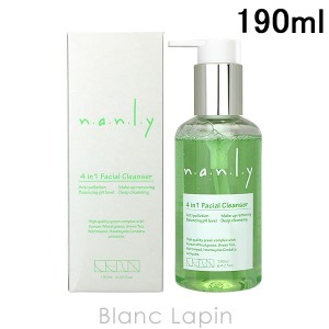 ナンリー nanly 4in1フェイシャルクレンザー 190ml [100003]【クリアランスセール】