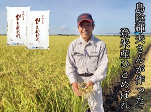 【令和4年産／売り尽くし】 宮城県 登米産 ひとめぼれ 精米 (白米) 10kg (5kg×2) 送料無料 生産者限定商品 デザインポリ袋 米 10kg