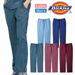 スクラブ 白衣 ディッキーズ パンツ 医療 ナース 看護師 医療用 FOLK Dickies ユニフォーム レディース メンズ ストレートパンツ【送料無