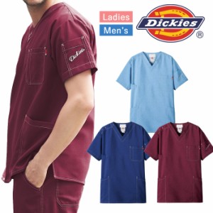 スクラブ 白衣 ディッキーズ 医療 ナース 看護師 医療用 FOLK Dickies ユニフォーム レディース メンズ 男女兼用 スクラブ 白衣 【送料無