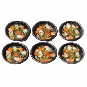 プレーリードッグ ファーム 陸奥三陸 たっぷり海鮮丼6個セット 7942-407 PFKD-002A 【送料無料】 丼の具 のし無料 ギフト 内祝い 贈り物 