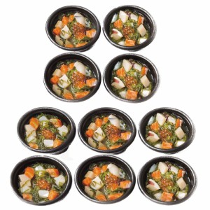 プレーリードッグ ファーム 陸奥三陸 たっぷり海鮮丼10個セット 7942-419 PFKD-003A 【送料無料】 丼の具 のし無料 ギフト 内祝い 贈り物