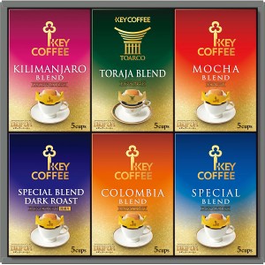 キーコーヒー ドリップオンコーヒーギフト（３０袋） KDVｰ30L B41 ラッピング無料 のし無料 メッセージカード無料 ギフト コーヒー ドリ