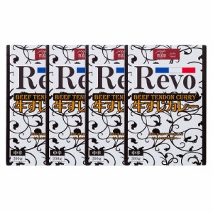 大阪 洋食Revo 和牛すじカレー レトルト・4箱 7240079 7945-958 【送料無料】 レトルトカレー 牛肉 高級 カレー ギフト お歳暮 お年賀 冬