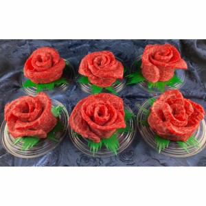 萬野和牛meat flower6個セット hana6-MAN 7946-455 【送料無料】 黒毛和牛 高級 お肉 焼肉 焼肉用 ギフト お中元 夏ギフト 暑中見舞い 贈