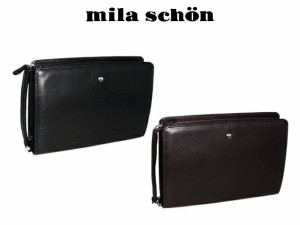 ミラショーン mila schon キップ クレスタ メンズポーチ 三角 193222