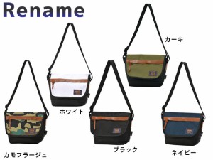 記念日 【ギフト】メンズ レディース【楽ギフ_包装】【プレゼント】 Rename coat ミニショルダーバッグ rsn-60039 4910996 ポイント10倍 