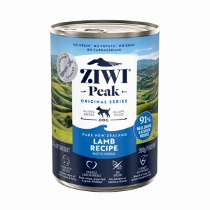 ZIWI Peak（ジウィピーク） ドッグ缶ラム390g ジウィピーク ドッグフード 【トッピングにおすすめ】【正規品】