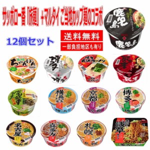味のマルタイ 13種 12個セット カップ麺 サッポロ一番 旅麺 ご当地シリーズ  関東圏送料無料 