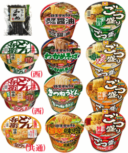 大盛サイズ 12食 どん兵衛 特盛 特盛天ぷらそば (西) 特盛きつねうどん (西) 特盛かき揚げ天ぷらうどん 日清デカうま 東洋水産 ごつ盛り 