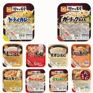 【新発売】 東洋水産 マルちゃんの味付けごはん20個 五目ピラフ ドライカレー チキンライス ガーリックライス おこわ 赤飯 五目釜めし 玄