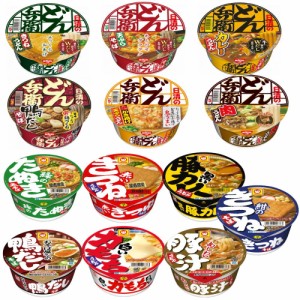 新着 日清食品 どん兵衛 ＶＳ 東洋水産 マルちゃん カップ麺 12食 食べ比べ セット 関東圏送料無料
