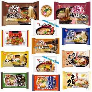 【新発売】 日清どん兵衛 カトキチ 冷凍麺 12袋 コスパ満点 冷凍 うどん そば ラーメン 焼きそば きしめんも入った 12種詰め合せ乾燥ネギ