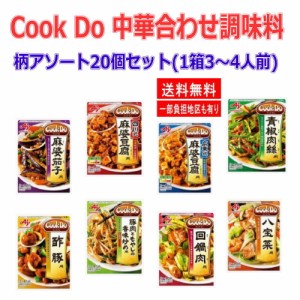 【 送料無料 】 レトルト 味の素 Cook Do クックドゥ 中華用 合わせ調味料 20個 新着 調味料