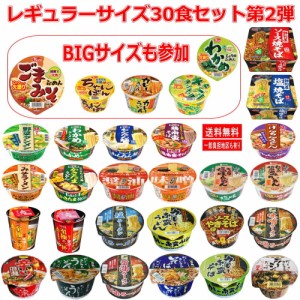 新着 新発売 レギュラーサイズ カップ麺 25種に ビッグサイズ5種も入った 30種セット 関東圏送料無料