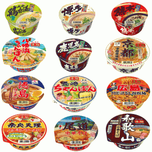 【凄麺とマルタイ】 全国ご当地ラーメン 有名店カップ麺 西日本編 36個セット 関東圏送料無料