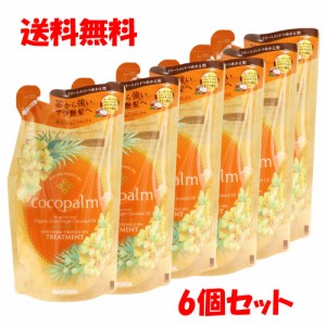 ココパーム 南国スパトリートメント 頭皮うるおいリラックス フルーティーネロリの香り 詰替 380mL×6個セット