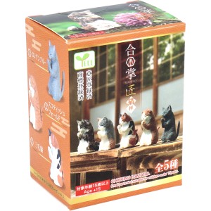 フィギュア 合掌 匠 猫拝 BOX 1個入