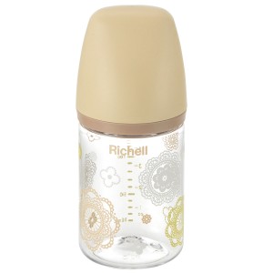【訳あり】 リッチェル おでかけミルクボトル プラスチック製 ほ乳びん 0-3ヵ月頃