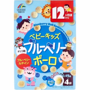 ※ベビーキッズ ブルーベリーボーロ 15g×4袋入 【7月25日までの特価】