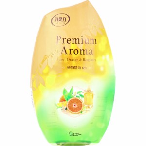 お部屋の消臭力 プレミアムアロマ 玄関・リビング用 スイートオレンジ＆ベルガモット 400mL Premium Aroma