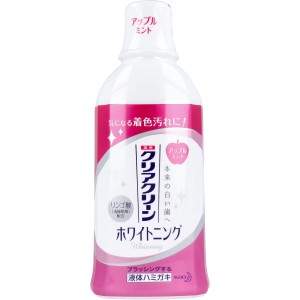 クリアクリーン ホワイトニング 薬用デンタルリンス アップルミント ６００ｍL