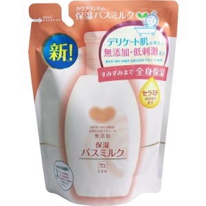 カウブランド 無添加 保湿バスミルク 入浴液 詰替用 480mL