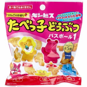 たべっ子どうぶつ バスボール1 りんごの香り 75g 1回分 入浴剤