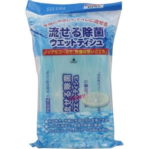 流せる除菌ウェットティッシュ せっけんの香り 10枚入×3個パック