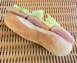 【合鴨サンド】合鴨ロースと柚子胡椒のフランス系サンドイッチ