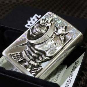 【限定ZIPPO】キン肉マン 40周年記念限定 悪魔将軍ジッポ 人気zippo キン肉ジッポ 重厚 ZIPPO正規品 お勧めジッポ 悪魔ジッポ 銀いぶし 