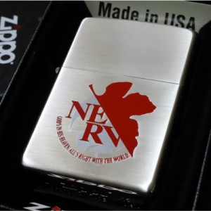 【エヴァZIPPO】エヴァンゲリオン ネルフマーク 赤 リバイバル 限定ジッポ シリアルナンバー ジッポエヴァ エヴァジッポ ネルフジッポ 復