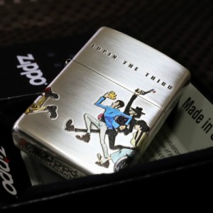 【ルパンZIPPO】4サイドチェイス 4面加工 限定 正規品 ルパンジッポ ジッポルパン ＺＩＰＰＯルパン お勧め フジコ 次元 五右衛門 銭形 