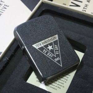 【限定ZIPPO】戦後75周年記念ジッポ STEELモデル ミニタリージッポ レアジッポ 第二次世界大戦  世界限定40000個生産 限定ジッポ 鉄製ジ