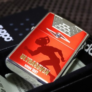 【ウルトラマンZIPPO】ウルトラセブン 二面加工 ジッポ カラータイマー 人気 プレゼント ウルトラジッポ ウルトラライター 父の日 ULTRAS