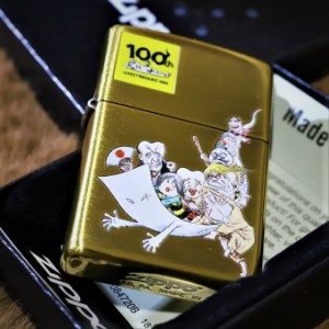 【ZIPPO】水木しげる 生誕100周年記念 鬼太郎オールキャスト ジッポ 正規ライセンス品 ゴールド いぶし 人気 プレゼント 送料無料 ライタ