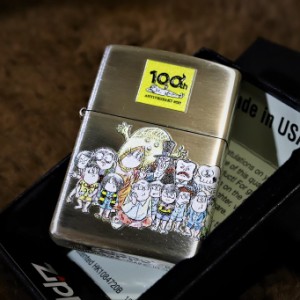 【ZIPPO】水木しげる 生誕100周年記念 作品オールキャスト ジッポ 正規ライセンス品 シルバー いぶし 人気 プレゼント 送料無料 ライター