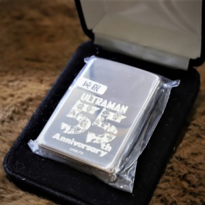 【純銀ZIPPO】ウルトラマン 55周年記念 限定ロゴマーク ジッポ 人気 ULTRAMAN 送料無料 ライター 限定ジッポ