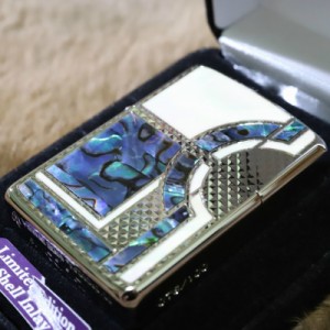 【限定ZIPPO】100個限定 アーマーシェルプロメテウス シルバー 2020モデル キラキラ天然貝 人気 限定ジッポ プレゼント レア お勧め ジッ