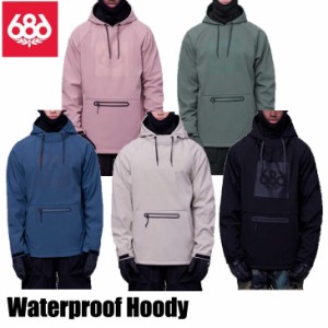 23-24 686 シックスエイトシックス ウェアー Waterproof Hoody ジャケット ウォータープルーフフーディー  ship1